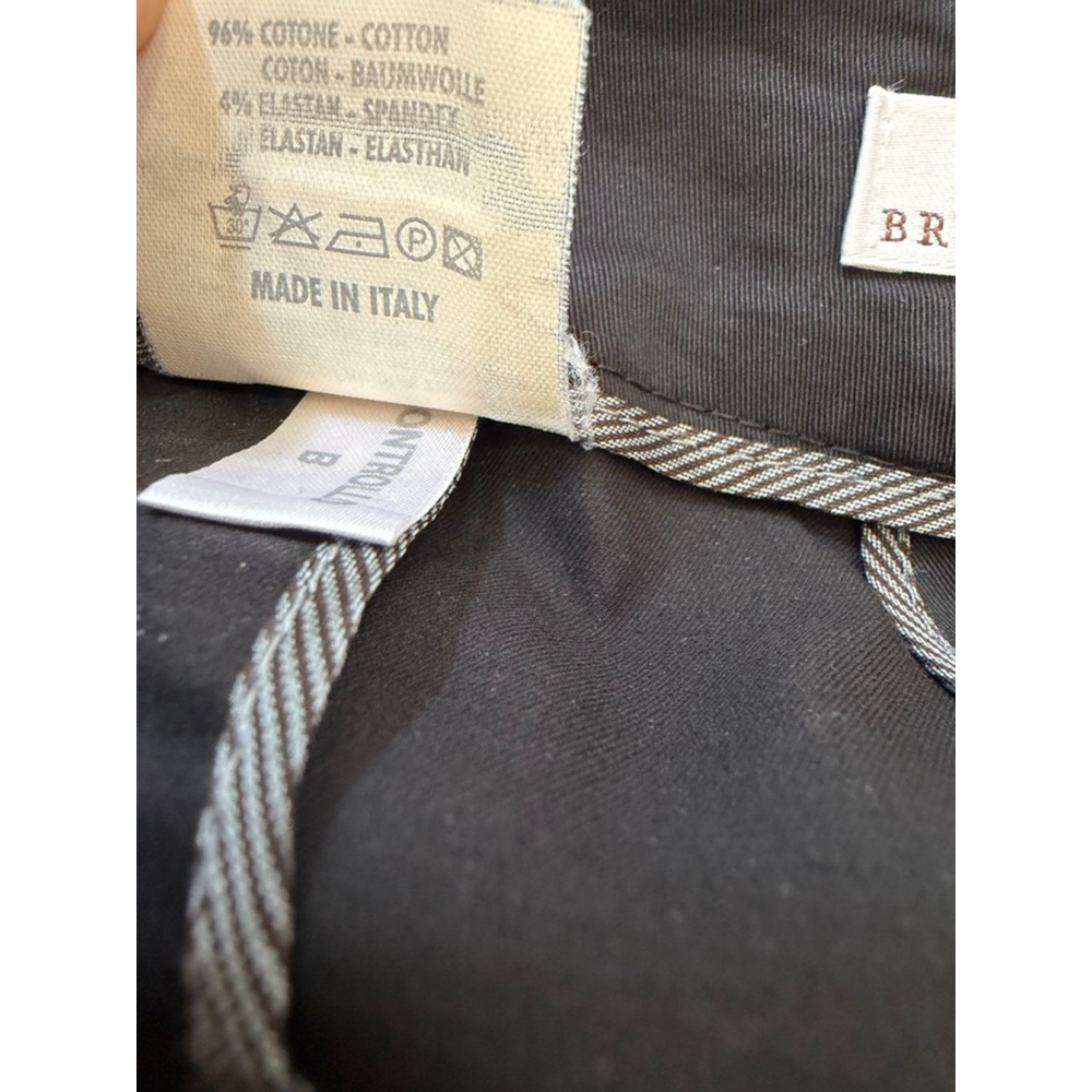 Brunello Cucinelli Black Slim Tailored Dress Pants Women IT 40 US 8 Made in Ital - Picture 6 of 13